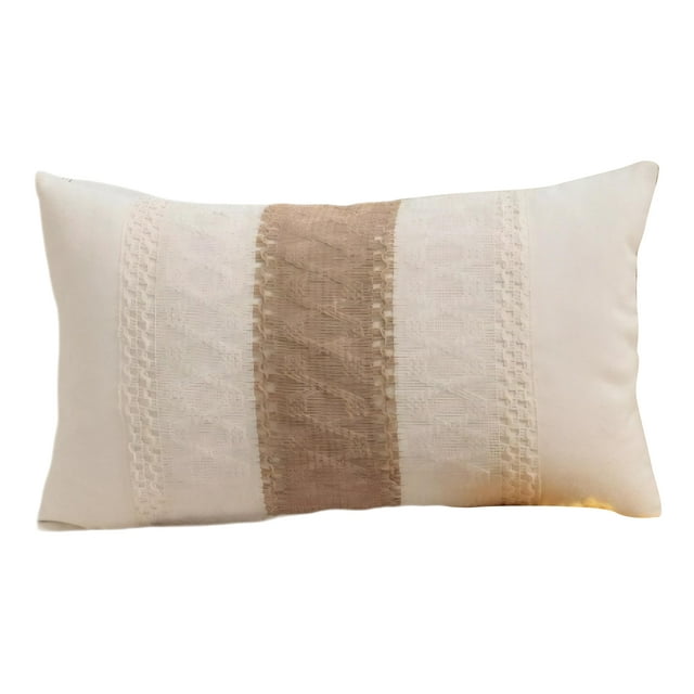 Cateissary Funda de cojín de sofá que absorbe la humedad, funda de almohada hipoalergénica de 45x45 para fundas de cojines decorativos Decoración del hogar 30*50
