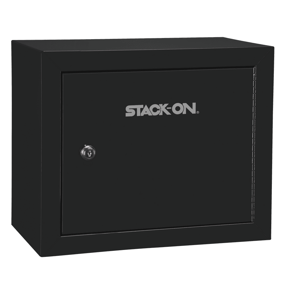 Stack On GCB900 Stackable Locking 18 Inch Steel Pistol and Ammo