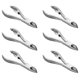 thumbnail image 1 of 6X CortaúñAs Profesionales Para Pies Y UñAs Cortadoras De Podantes Paroniquia Pinzas Podología Podología De Pie Inoxidable Herramientas Para El Cuidado De Los Pies, 1 of 5