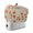 Light Beige Red, variant on Toaster Cover 2 Slice, Orange Spring Floral Dustproof Bakeware Oven Protector with Top Hook, Summer Botanical Rustic Daisy Waterproof Small Kitchen Appliance Toasters Dust Cover, 12"x7.5"x8"