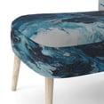 thumbnail image 5 of Designart "Colorful Fluid Ombre Ii" Upholstered Modern & Contemporary Accent Chair and Abstract Arm Chair - Multiple Color & Pattern, 5 of 7