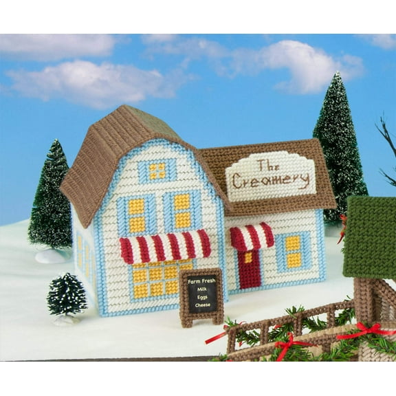 Mary Maxim Creamery Plastic Canvas Kit
