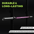thumbnail image 4 of HANDBODE 7ft Olympic Barbell 45lb (20kg) - 1000lb High-Capacity Weight Bar for Deadlift / Powerlifting / Squat, Bench Press Bar for Strength Training Home Gym Workout, Pink, 4 of 9
