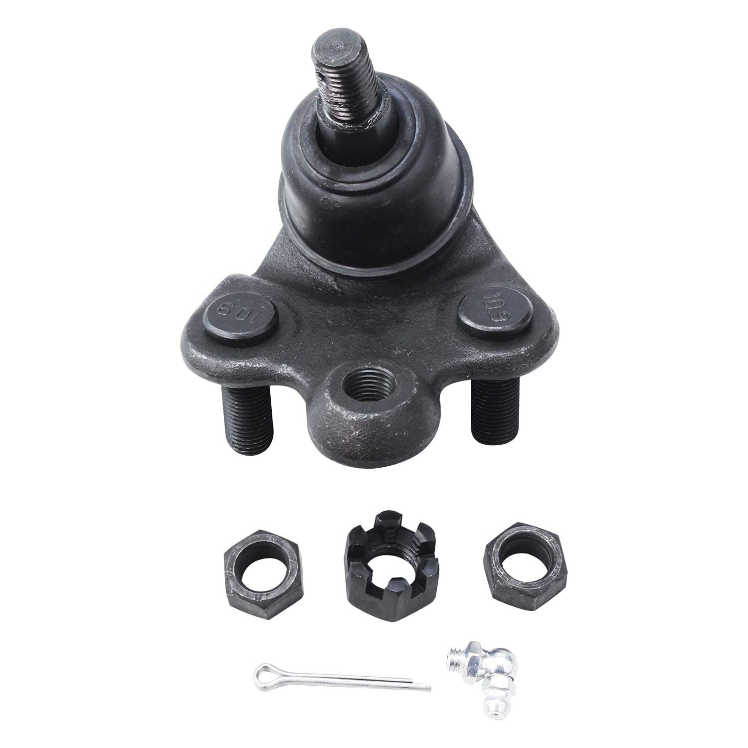 Detroit Axle - Front Lower Ball Joints for 2006-2011 Honda Civic, CSX 2007 2008 2009 2010 2 Lower Ball Joints Pair Replacement