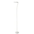thumbnail image 3 of 73" Hauteur Réglable Torchiere Sol LED Lampe, Finition Blanche Mate, 3 of 4