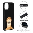 thumbnail image 2 of FINCIBO Soft Rubber Protector Cover Case for Apple iPhone 12 Pro Max 6.7" 2020 (NOT FIT Apple iPhone 12/12 Pro 6.1" 2020/iPhone 12 mini 5.4" 2020), Silkie Chicken, 2 of 5