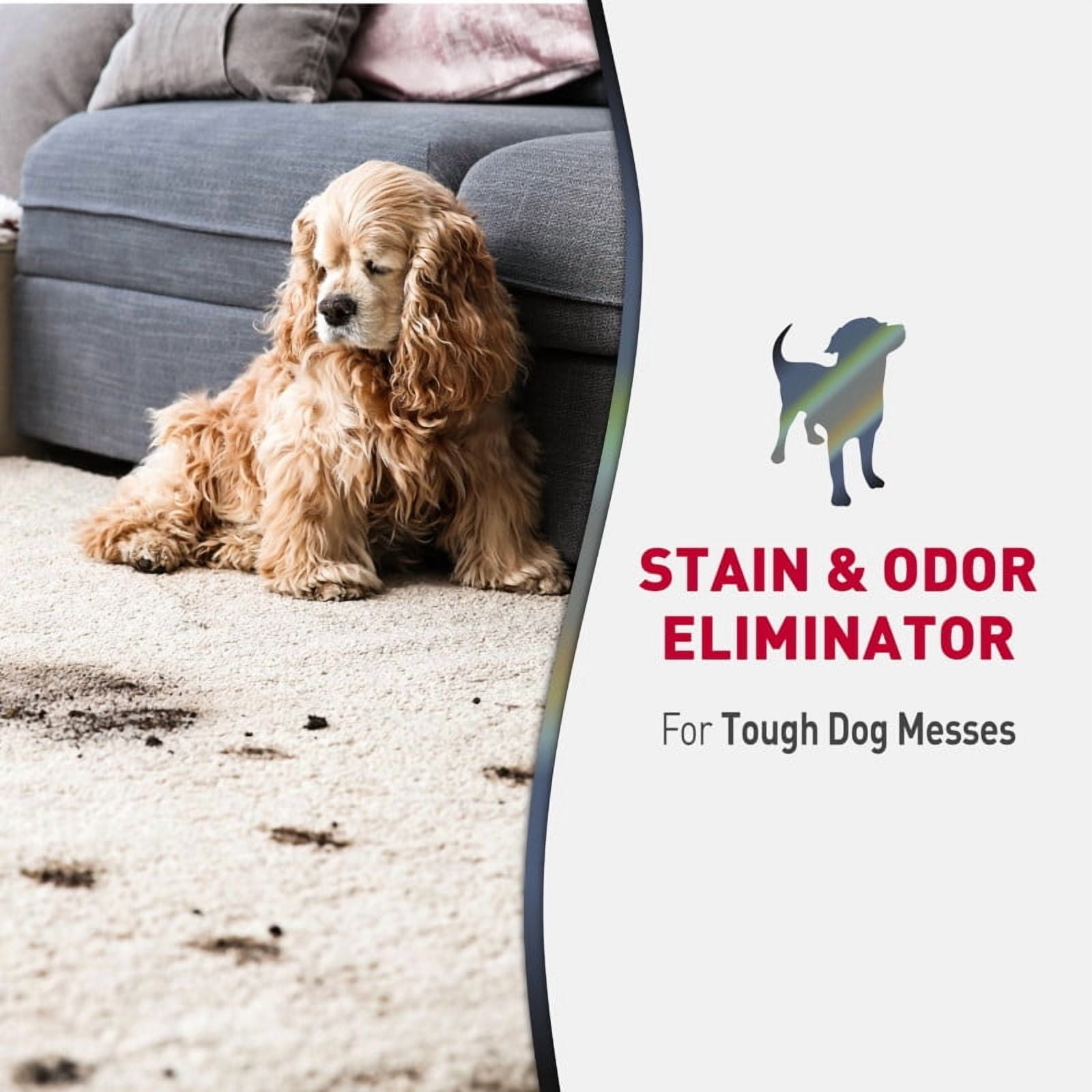 Nature’s Miracle Advanced Stain and Odor Eliminator Dog, 17.5 Ounces, Foam Aerosol, Fresh Scent, Severe Mess Enzymatic Formula For Tough Pet Messes