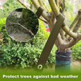 thumbnail image 4 of MUXHEL 40 Pcs 15.7" Tree Straps for Staking, Green Tree Support Straps, Durable PP Material Tree Straightening Ties for Plant Supp, 4 of 7