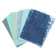 thumbnail image 1 of Uxcell 16 Hojas de Papel Texturizado para Scrapbook, Conjunto de Papel Especial de Malla, Azul, 1 of 6
