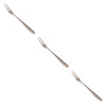 thumbnail image 2 of ZheElen Stainless Steel Cocktail Dessert Fork Appetizer Snack Cake Fruit Kitchen Forks Silver 3Set, 2 of 6