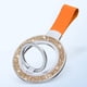 thumbnail image 5 of Soporte magnético para anillo de teléfono con purpurina elegante para accesorios MagSafe (oro plateado), 5 of 9