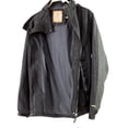 thumbnail image 3 of Diamond Candy Large RainCoat With Removable Hood In Black, 3 of 4