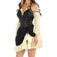 thumbnail image 5 of Disfraz de pirata para mujer, de Costume Morph, Halloween, 2 XL, 5 of 5