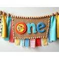 thumbnail image 4 of Cute Polka Dot and Gingham Patterned First Birthday Banner Background Party Decorations Backdrop for Photography Birthday Party Celebrations Photo Props, 4 of 7