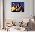 thumbnail image 2 of Cuadro Decorativo - Cantantes de Nochebuena Jr  Impresión en canvas, estrechado., 2 of 2