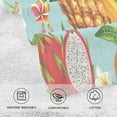 thumbnail image 4 of GZHJMY 2 Piece Tropical Fruits and Flowers Hand Towels for Bath Decorative, Pure Cotton Guest Towels Fingertip Towels for Bathroom Spa Gym,16 x 28 inch, 4 of 7