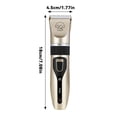 thumbnail image 2 of Pet Electric Hair Clipper with USB Charging and Guide Combs for Grooming Use, 2 of 7