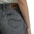 thumbnail image 3 of Lee Women's Legendary High Rise Trouser Jean Denim Pants Grey Blurred Darks New, 3 of 5