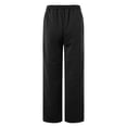 thumbnail image 4 of Gubotare Men's Pants Men's Relaxed Fit Jogger Sweatpants with Drawstring (Black,L), 4 of 7