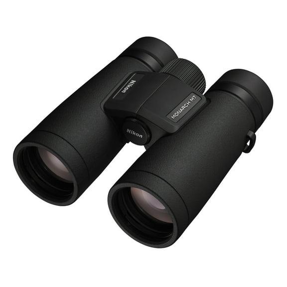 Nikon MONARCH M7 10x 42-mm Binoculars with Neck Strap, Case, and Caps, 16766