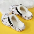thumbnail image 6 of Unisex Garden Clogs House Slippers Fur Lined Winter Breathable Walking Garden Shoes Warm Non-Slip Mule Footwear, 6 of 14