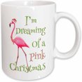 thumbnail image 1 of Taza de cerámica Funny Pink Flamingo Christmas, 350 ml, 1 of 2