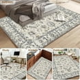 thumbnail image 4 of TECHVIDA Area Rug Living Room Rugs,5x7 Modern Machine Washable Vintage Rugs,Non Slip Carpet,Modern Carpet for Bedroom Dining Room Farmhouse Home, 4 of 10