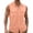Orange, variant on Antinious Men Solid Button Pockets Collar Sleeveless Breathable Daily Casual Tank Top