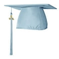thumbnail image 7 of Matte Light Blue Graduation Cap  Tassel, 7 of 7