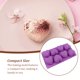 thumbnail image 4 of Yuarrent Molde de silicona para hornear, herramientas de modelado de postres para el Día de San Valentín, accesorios de decoración de múltiples Cocina y Comedor Violeta Yuarrent HA062183-02B, 4 of 6