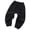 H48 Black, variant on SJLDQY Boys Baggy Sweatpants Elastic Waist Straight leg Joggers Athletic Pants Loose Casual Trousers with Pockets