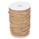 thumbnail image 1 of rollo de cuerda de cáñamo de 4 hebras de 6 mm, cuerda trenzada multiusos para manualidades de bricolaje, decoración del hogar, 50 metros, 1 of 5