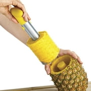 Tasty Stainless Steel Metal Pineapple Corer Slicer Cutter, Yellow