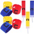 thumbnail image 1 of OULII 9Pcs Elastic Soccer Captain Armbands for Teams Adjustable and Durable Buckle Free Design, 1 of 6