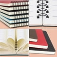 thumbnail image 3 of Cuaderno espiral EUSOAR A5, 6 uds., 5,5x8,3, 120 págs., líneas, viaje, notas, bocetos, estudiantes, oficina, 3 of 3