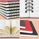 thumbnail image 3 of Cuaderno espiral EUSOAR A5, 6 uds., 5,5x8,3, 120 págs., líneas, viaje, notas, bocetos, estudiantes, oficina, 3 of 3