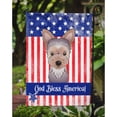 thumbnail image 3 of Carolines Treasures BB2162GF God Bless American Flag with Yorkie Puppy Flag Garden, 3 of 3