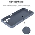 thumbnail image 3 of Takfox Shockproof Liquid Silicone Designed for Samsung Galaxy A15 5G Case Gel Rubber Full Body Protection Anti-Shock Cover Case Drop Protection 6.5inch-Gray, 3 of 12