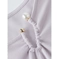 thumbnail image 5 of Pleated waist tencel cotton top, 5 of 7