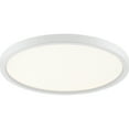 thumbnail image 2 of Quoizel Lighting OST1715W Outskirts Flush Mount Light, White Luster, 2 of 4