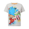 thumbnail image 6 of Sesame Street Short Sleeve Crew Neck T-Shirt (Boys), 3 Pack, Sizes 2T-7, 6 of 6