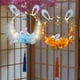 thumbnail image 4 of Cateissary Farol de festival Luz tradicional Patrón de animal lindo Lámpara colgante Decoración Herramienta de iluminación para el hogar Artesanía Naranja Ramo de naranjo, 4 of 6