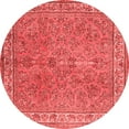 thumbnail image 1 of Ahgly Company Indoor Round Persian Red Traditional Area Rugs, 7' Round, 1 of 4