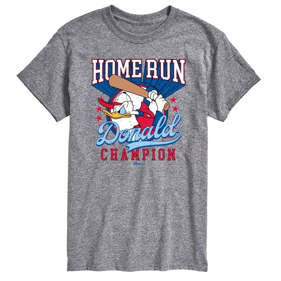 Disney - Home Run Donald - Men's Short Sleeve Graphic T-Shirt