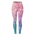 thumbnail image 2 of Gibobby Pantimedias yoga Dama Leggings con estampado moda para mujer Leggings elásticos pantalones casuales botas pantalones（Azul， S), 2 of 5
