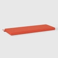 thumbnail image 2 of WestinTrends Solace Water Resistant Outdoor Patio Bench Seat Cushion, 46 x 18, Orange, 2 of 7
