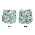 thumbnail image 3 of Balery Dogs Pantalones cortos deportivos para mujer con forro y dos bolsillos, elásticos, para entrenamiento, gimnasio, yoga-XX-Large, 3 of 7