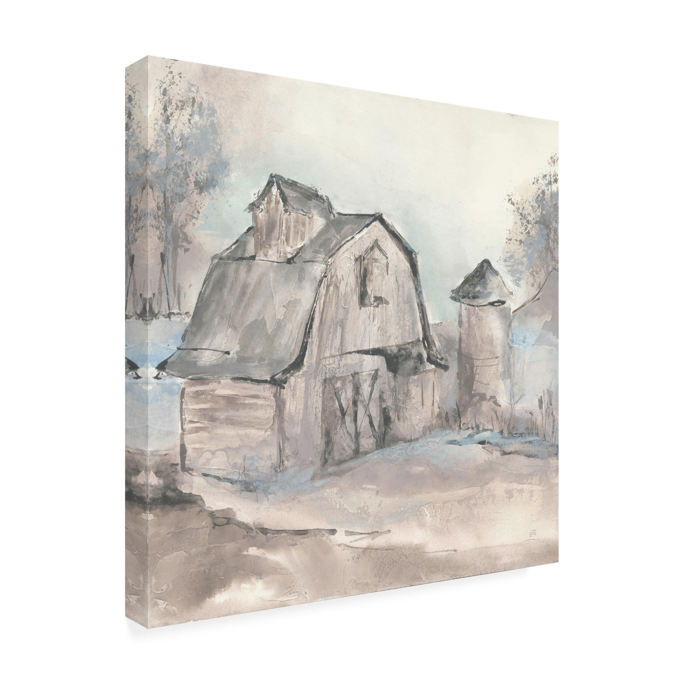 Trademark Fine Art 'Barn V' Canvas Art by Chris Paschke