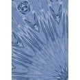 thumbnail image 1 of Ahgly Company Machine Washable Indoor Rectangle Transitional Day Sky Blue Area Rugs, 8' x 10', 1 of 7