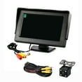 thumbnail image 2 of TIMIFIS Vehicle Display Vehicle Universal Lcd Display 4.3-Inch Monitor with Sunshade Car 9-35V Universal Support Two-Way Video Input Can Watch Movies and Tv Programs+12V Rear Camera, 2 of 8